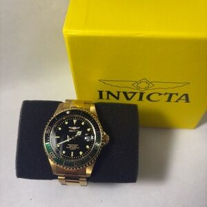 Men’s Invicta Pro Diver Black and Green - 43MM